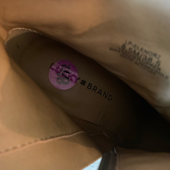 Lucky Brand Eleanor Suede Embroidered Boots - Picture 7 of 8